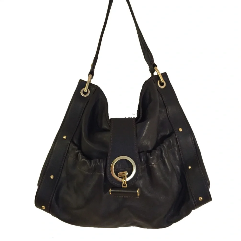 Duek Leather Hobo Bag